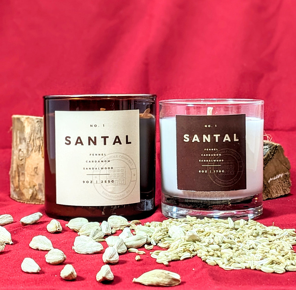 Santal scented candle 190g フランス製 santalcandle.jpg?v=1623043286&